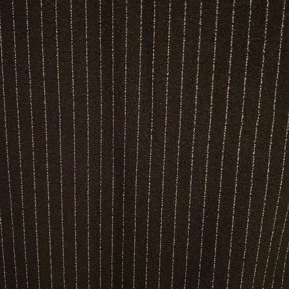 Black Pinstripe Mini Dress - Picture 5 of 5